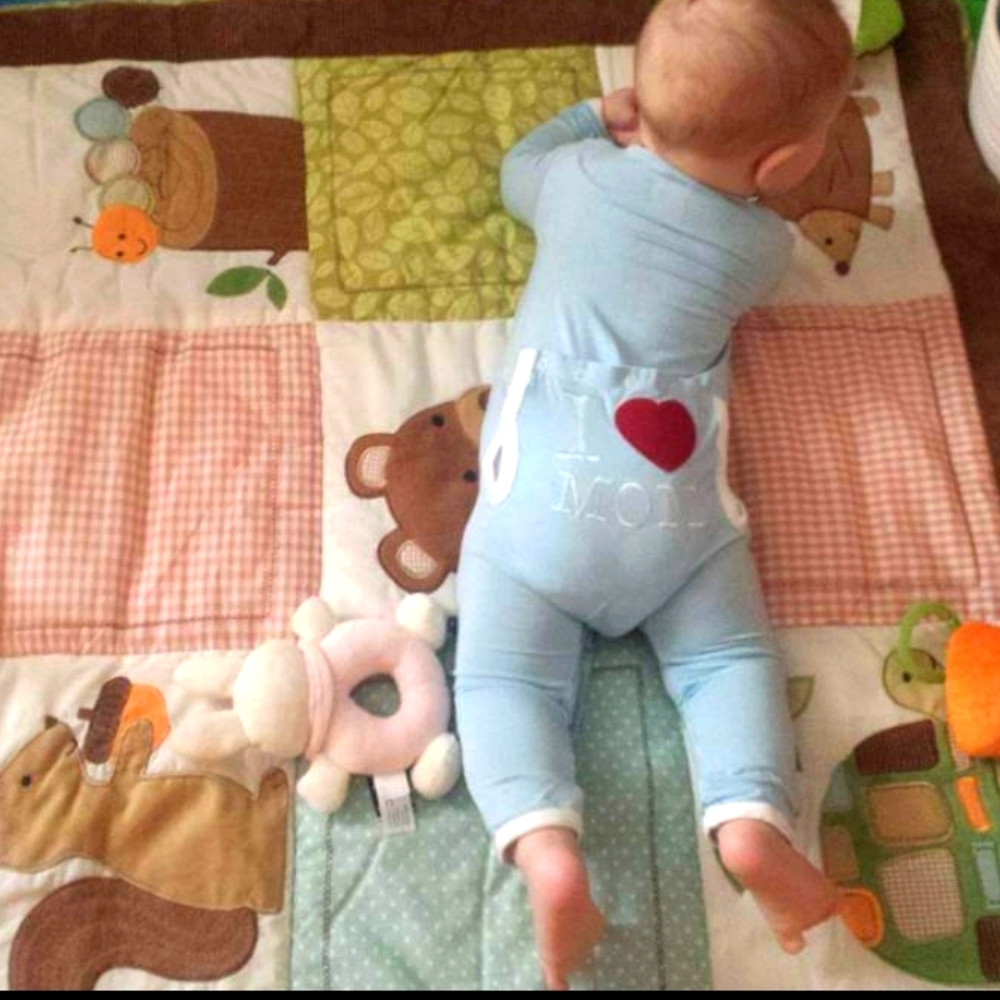 Kickee Pants "I Love Mom"